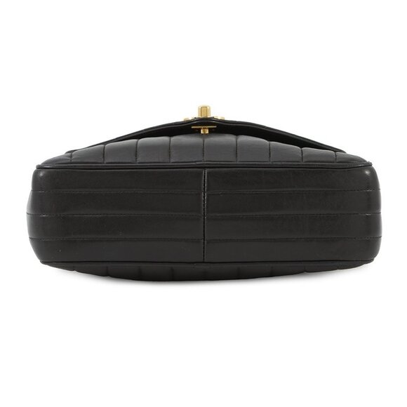 CHANEL Mademoiselle Chain Shoulder Bag with Tassel Bag Charm Lambskin Black - Picture 4 of 16